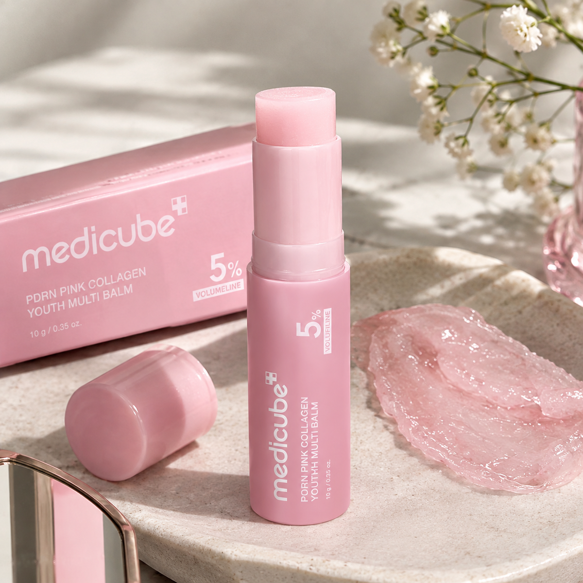 PDRN Pink Collagen Hydrating Multi Balm Anti-Chapping Dead Skin Care