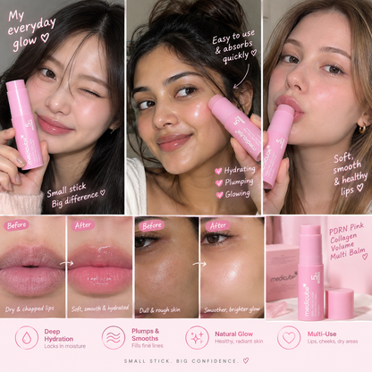 PDRN Pink Collagen Hydrating Multi Balm Anti-Chapping Dead Skin Care